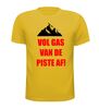 foto 15 vol gas van de piste af T-shirt