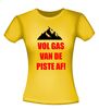foto 16 vol gas van de piste af T-shirt