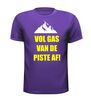 foto 3 vol gas van de piste af T-shirt