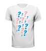 foto 13 vraagteken gender reveal party T-shirt