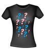 foto 2 vraagteken gender reveal party T-shirt