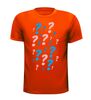 foto 9 vraagteken gender reveal party T-shirt