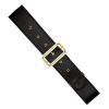 foto 2 Zwarte kerstman riem leather look volwassen