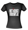 Het kerstvrouwtje t-shirt