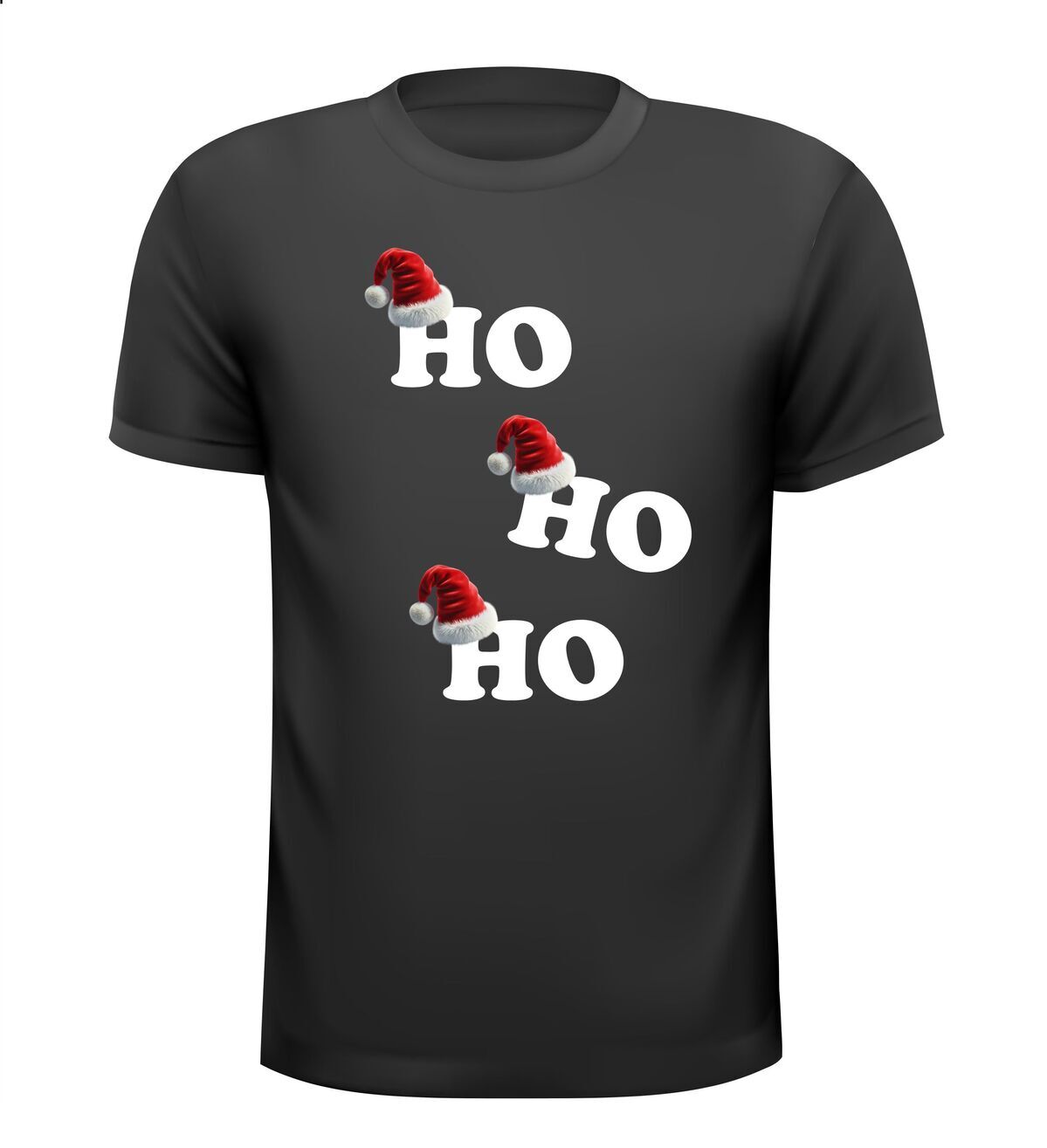 ho ho ho kerst t-shirt