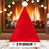 foto 2 I love sneeuw kerstmuts 