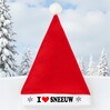 foto 4 I love sneeuw kerstmuts 