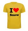 foto 11 I love snow t-shirt