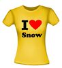 foto 12 I love snow t-shirt