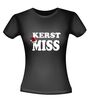 kerst miss t-shirt