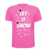 foto 7 Let it snow met kerstmuts t-shirt