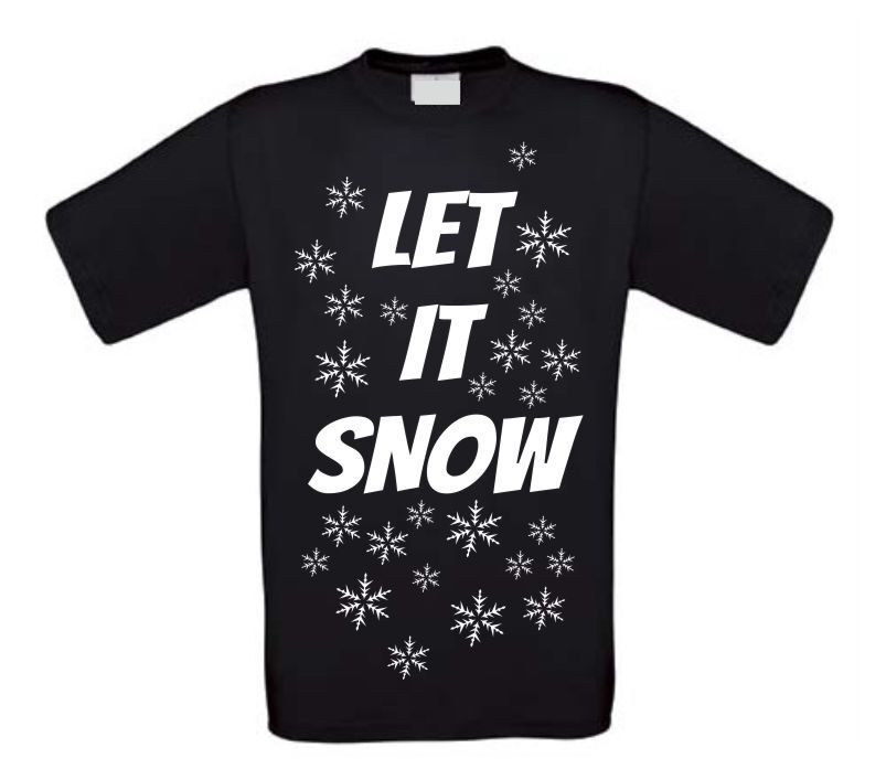 Let it snow t-shirt