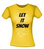 foto 16 Let it snow t-shirt