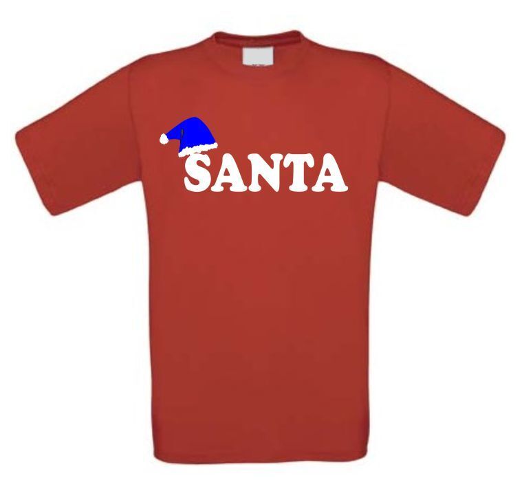 santa kerst t-shirt