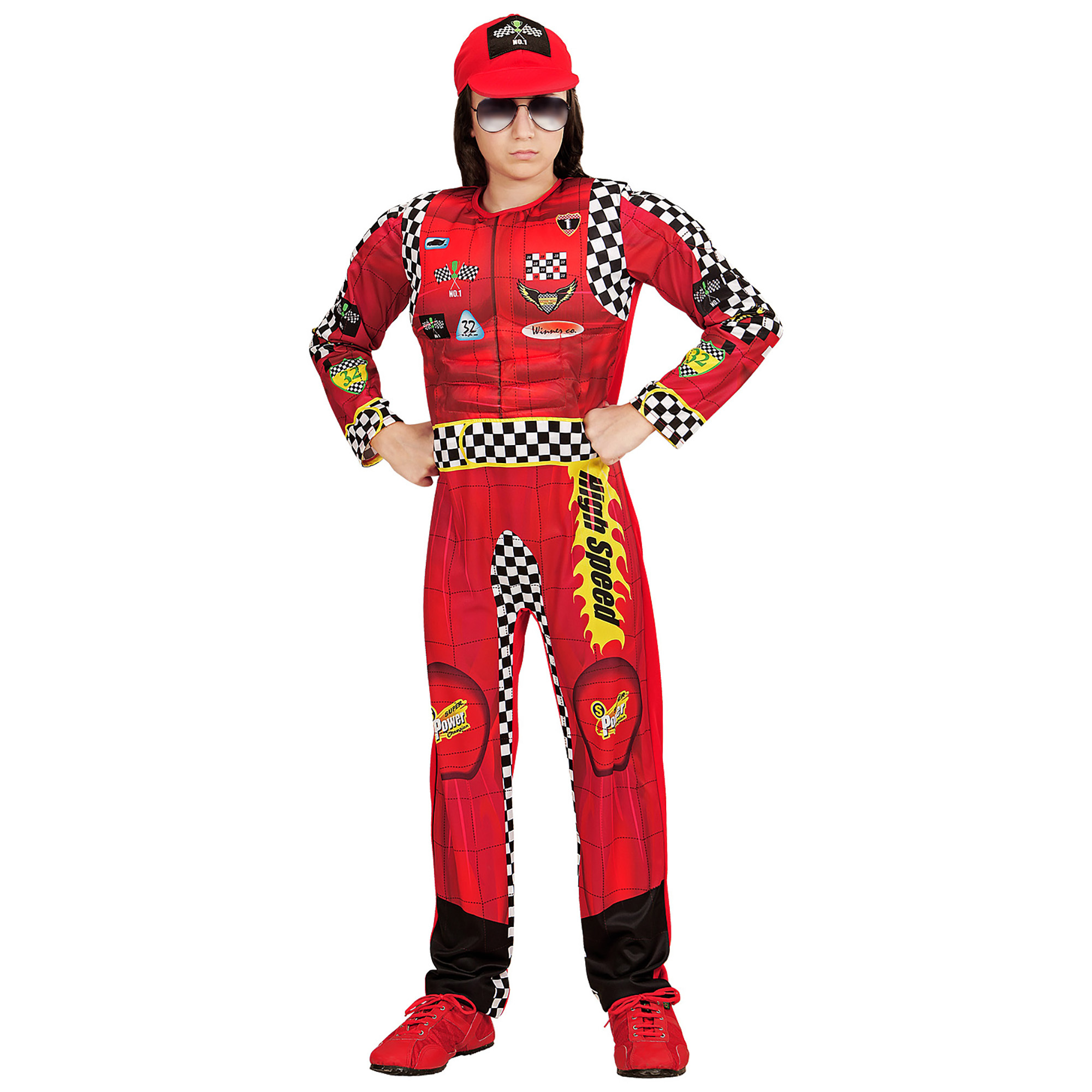 Auto coureur race  kostuum kind outfit