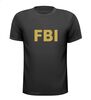 FBI glitter T-shirt