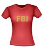 foto 8 FBI glitter T-shirt