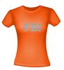 foto 10 FBI T-shirt glitter zilver