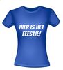 foto 6 Hier is het feestje T-shirt