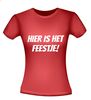 foto 8 Hier is het feestje T-shirt