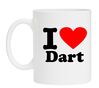 I love dart koffie mok