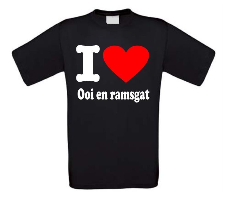 I love Ooi en ramsgat T-shirt