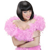 Luxe boa veren licht roze dikke kwaliteit 180 cm