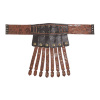 foto 3 Romeinse gladiator schort en riem leather look bruin volwassen