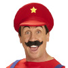 foto 1 Super mooie rode mario pet rood volwassen