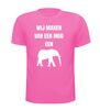 foto 11 Wij maken van een mug een olifant T-shirt