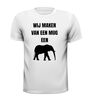 foto 13 Wij maken van een mug een olifant T-shirt