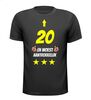 20 jaar en woest aantrekkelijk t-shirt