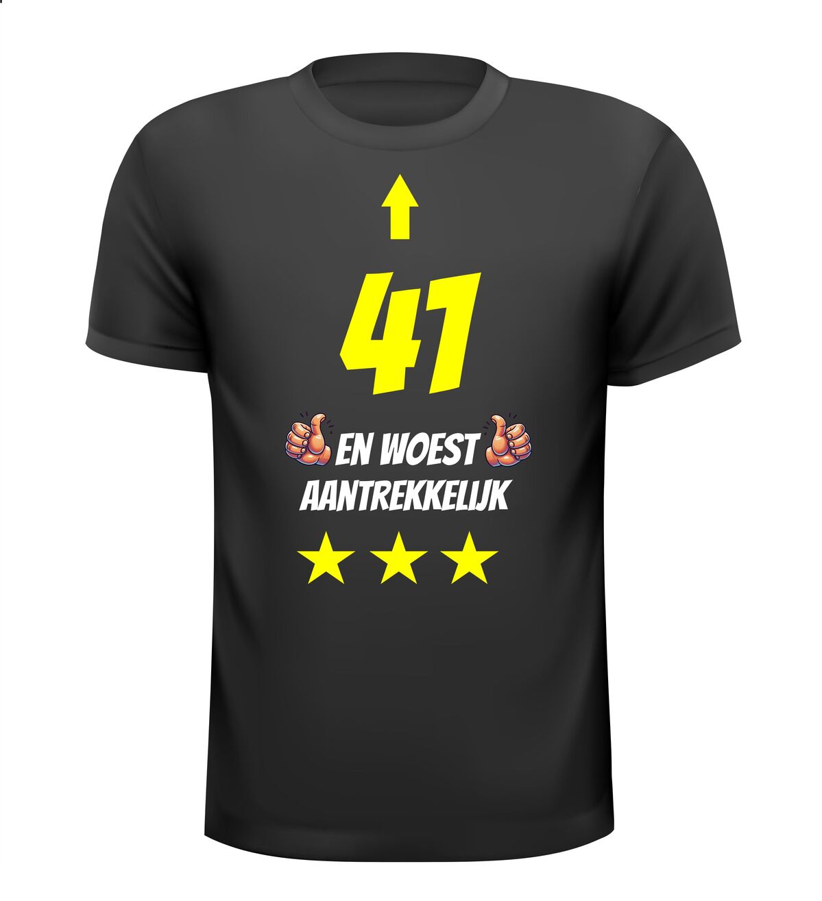 41 jaar en woest aantrekkelijk t-shirt