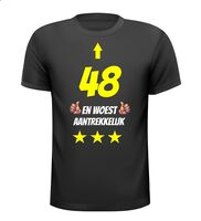 48 jaar en woest aantrekkelijk t-shirt 48 jaar en woest aantrekkelijk t-shirt