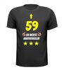 59 jaar en woest aantrekkelijk t-shirt