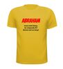 foto 8 Abraham wees  niet bang,  de volgende 50 duren net zo lang T-shirt