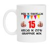 Ben ik eindelijk 15 jaar krijg ik zon grappige mok