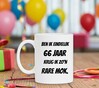 foto 2 Ben ik eindelijk 66 jaar krijg ik zo'n rare mok