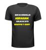 Ben ik eindelijk Abraham krijg ik zon grappig t-shirt