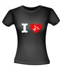foto 2 I love schaatsten T-shirt