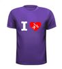 foto 3 I love schaatsten T-shirt