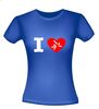 foto 6 I love schaatsten T-shirt