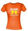 foto 10 Ik ben 71 lentes jong maar daar zie je helemaal niks van T-shirt