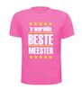 foto 6 's werelds beste meester T-shirt