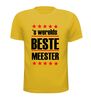 foto 8 's werelds beste meester T-shirt