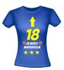 foto 6 T-shirt 18 Jaar en woest aantrekkelijk humor verjaardag shirt
