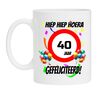 verjaardags mok 40 jaar