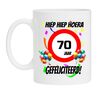 verjaardags mok 70 jaar