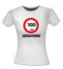 foto 10 verjaardags T-shirt 100 jaar verkeersbord