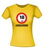 foto 12 verjaardags T-shirt 18 jaar verkeersbord